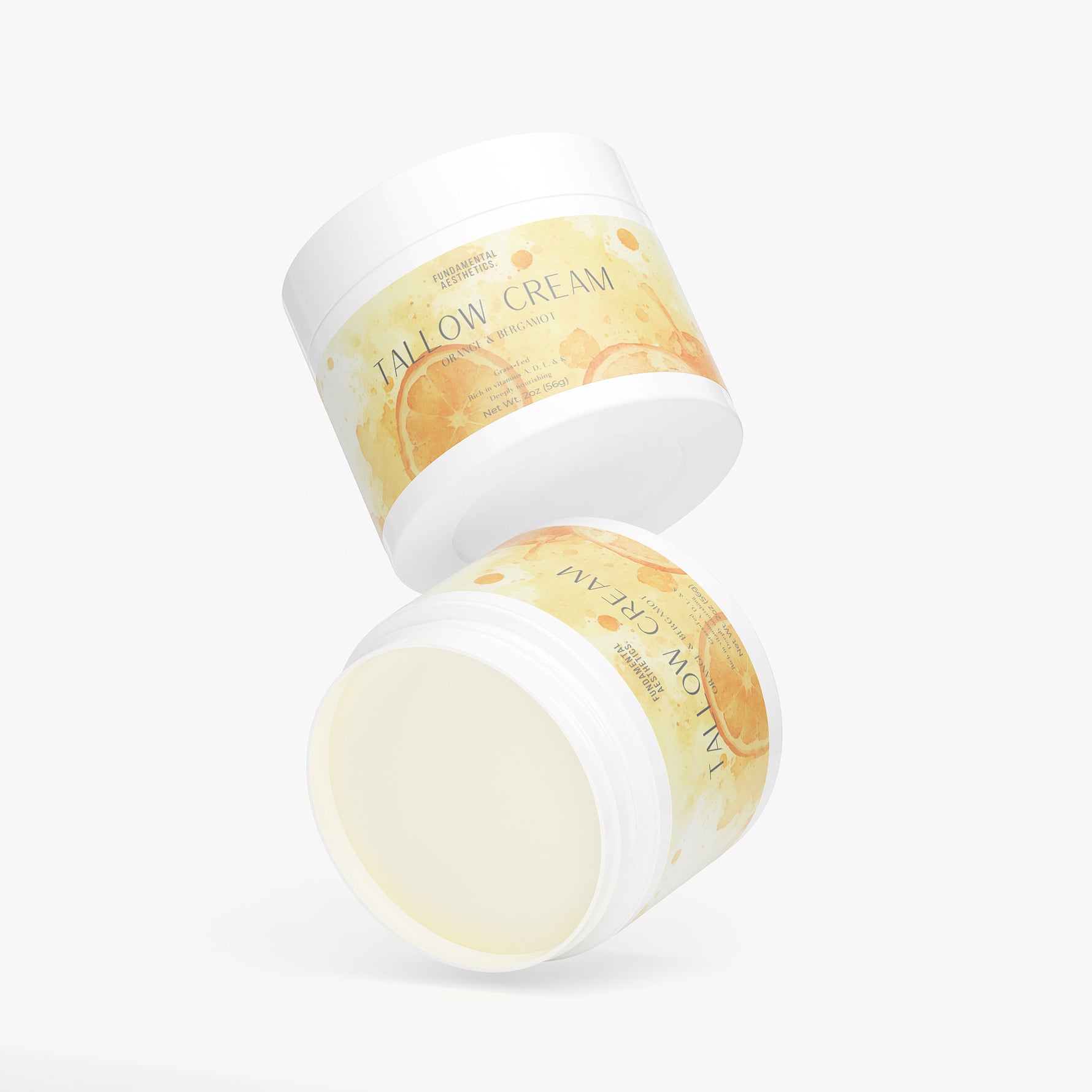 Tallow Cream Orange & Bergamot