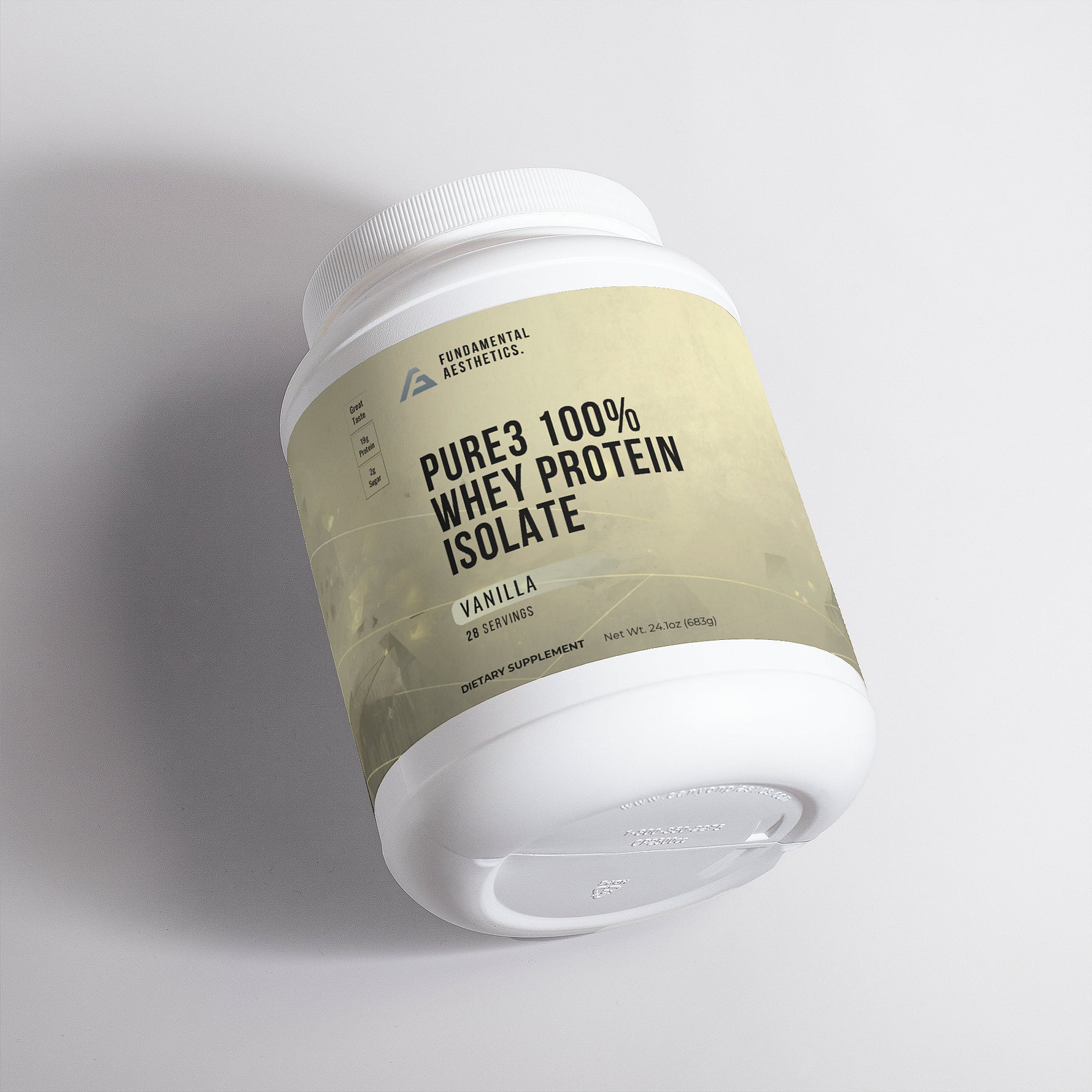 Pure3 100% Whey Protein Isolate (Vanilla)